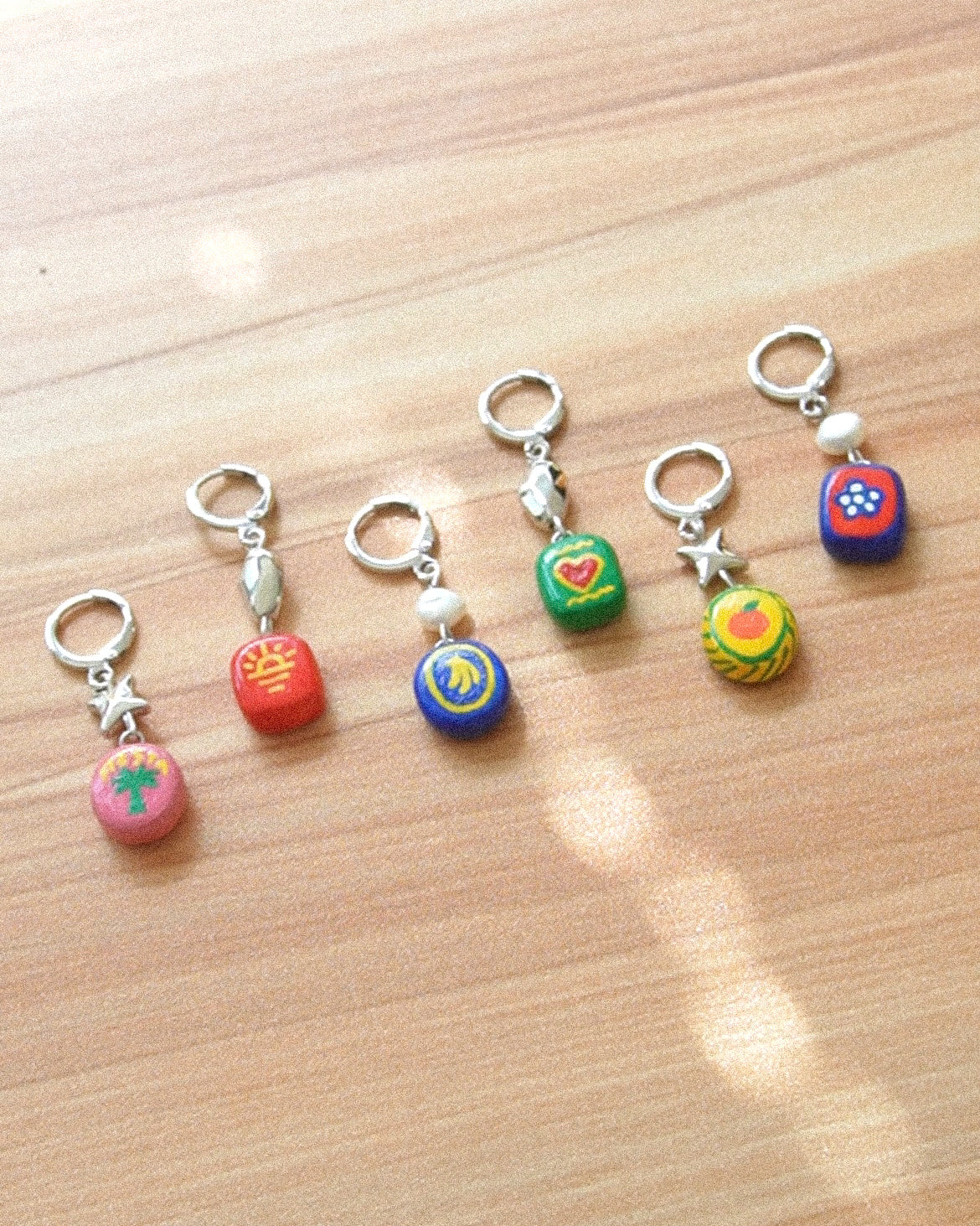 Fruit Sticker Mix & Match Earrings