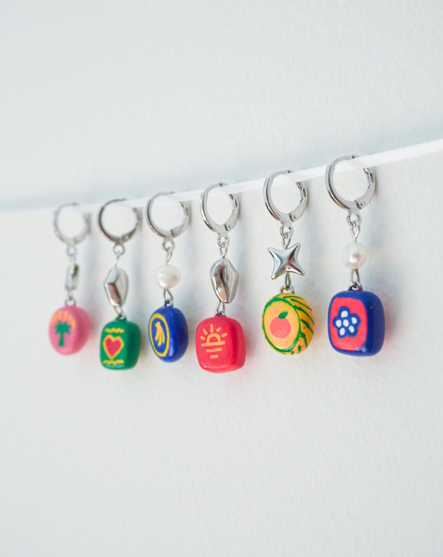 Fruit Sticker Mix & Match Earrings