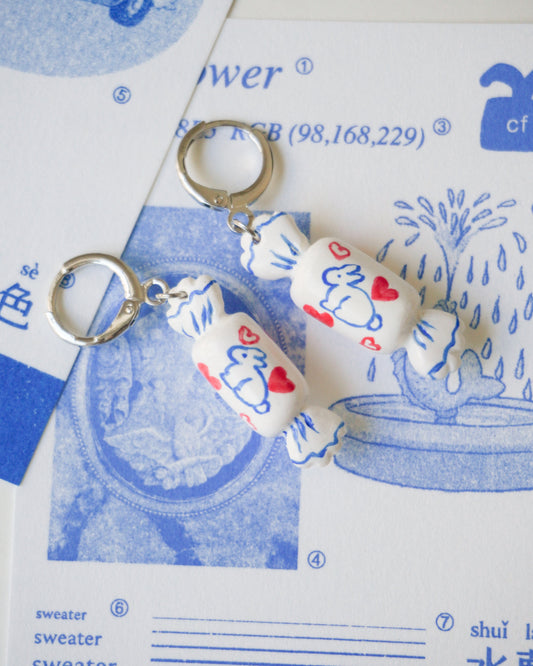 Rabbit Candy Earrings