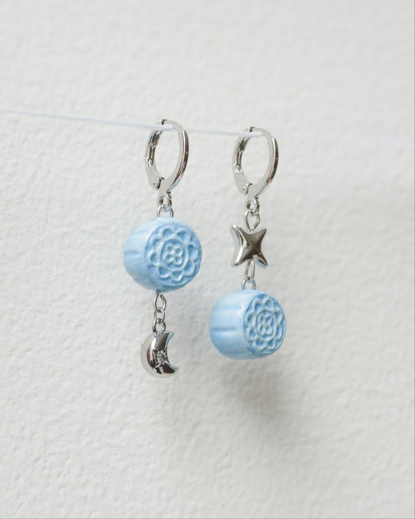 Mooncake Earrings