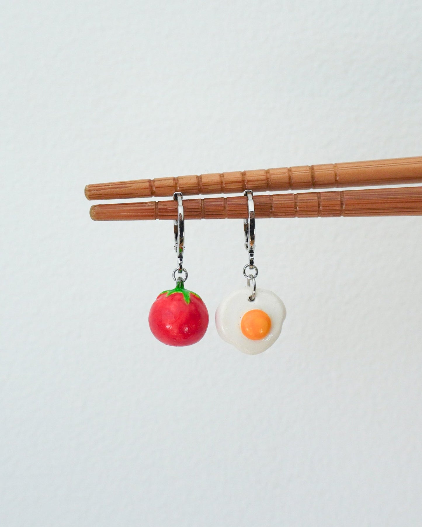 Tomato Egg Earrings