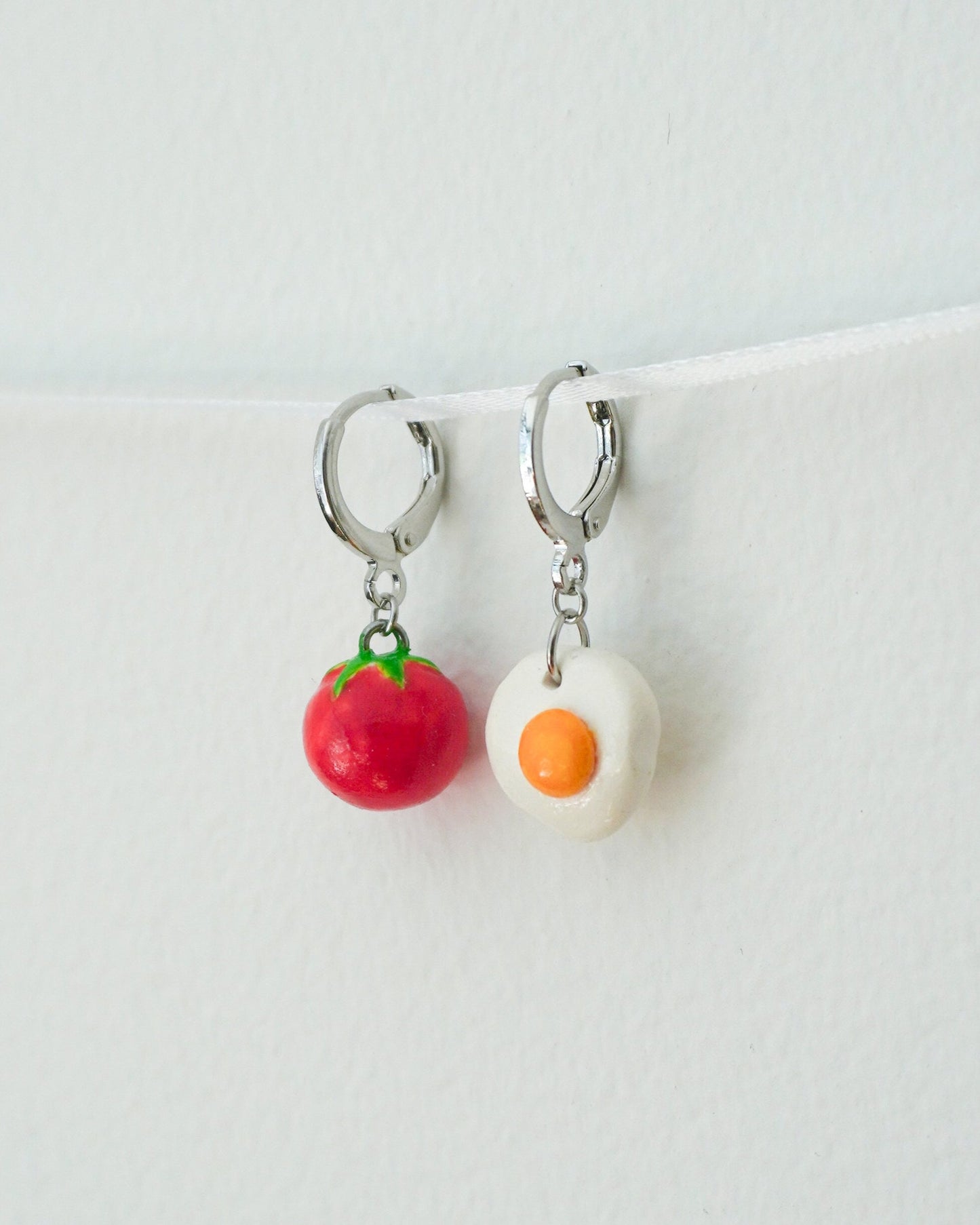 Tomato Egg Earrings