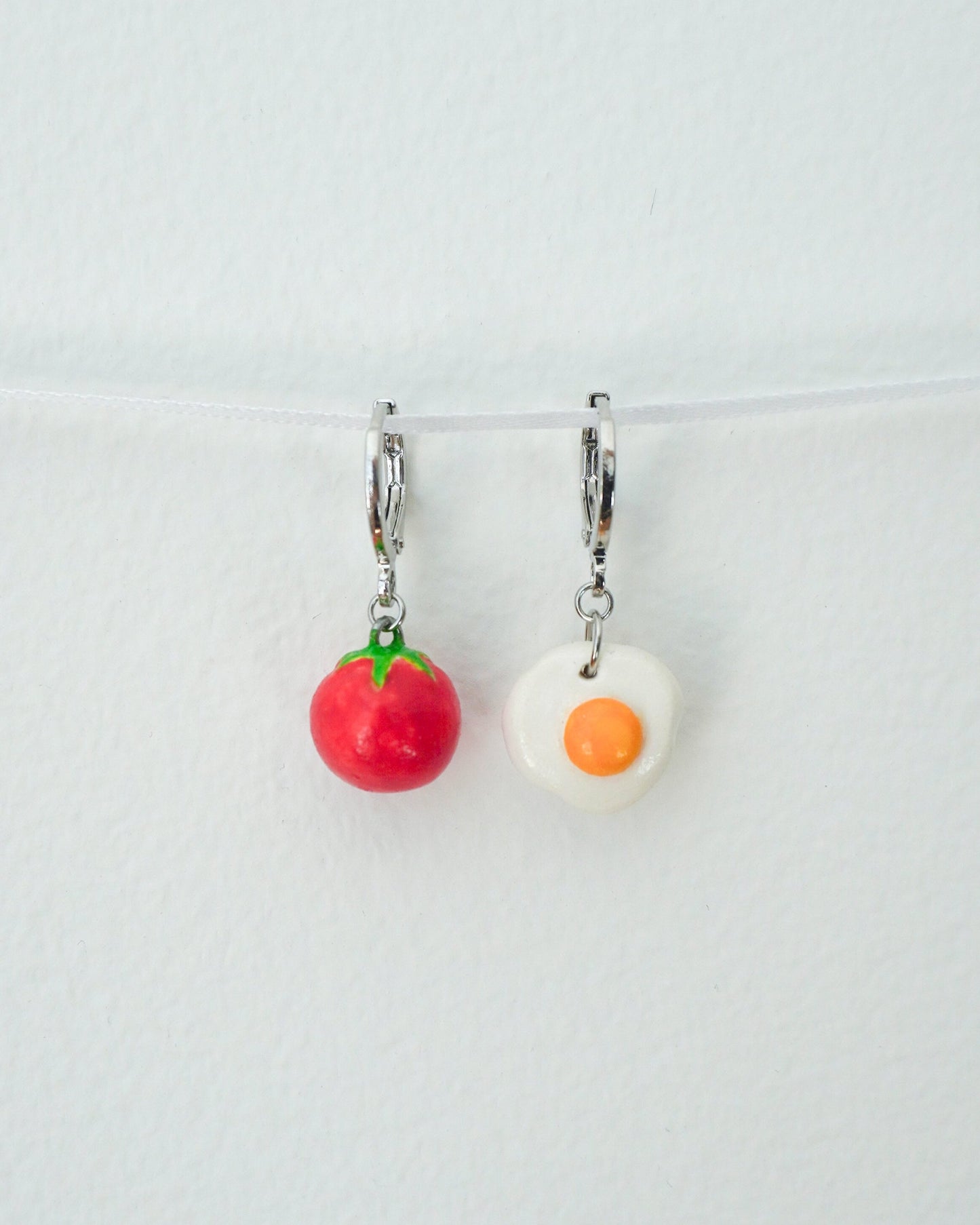 Tomato Egg Earrings